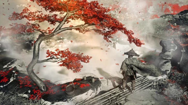 Samurai Ghost Of Tsushima Monochrome Live Wallpaper MoeWalls