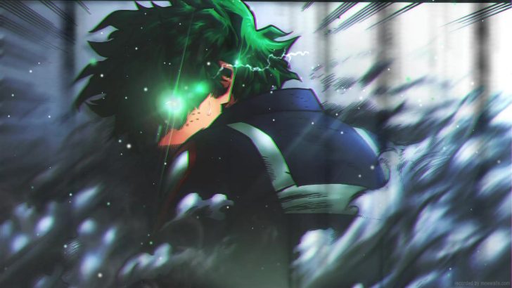 Deku One For All My Hero Academia Live Wallpaper MoeWalls