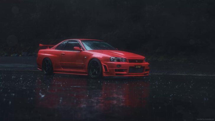 9 Nissan Skyline R34 GT R Live Wallpapers Animated Wallpapers MoeWalls