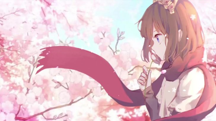 Wallpaper : anime girls, cherry blossom, smiling, Taya Oco 1476x2007 -  ThorRagnarok - 1962327 - HD Wallpapers - WallHere