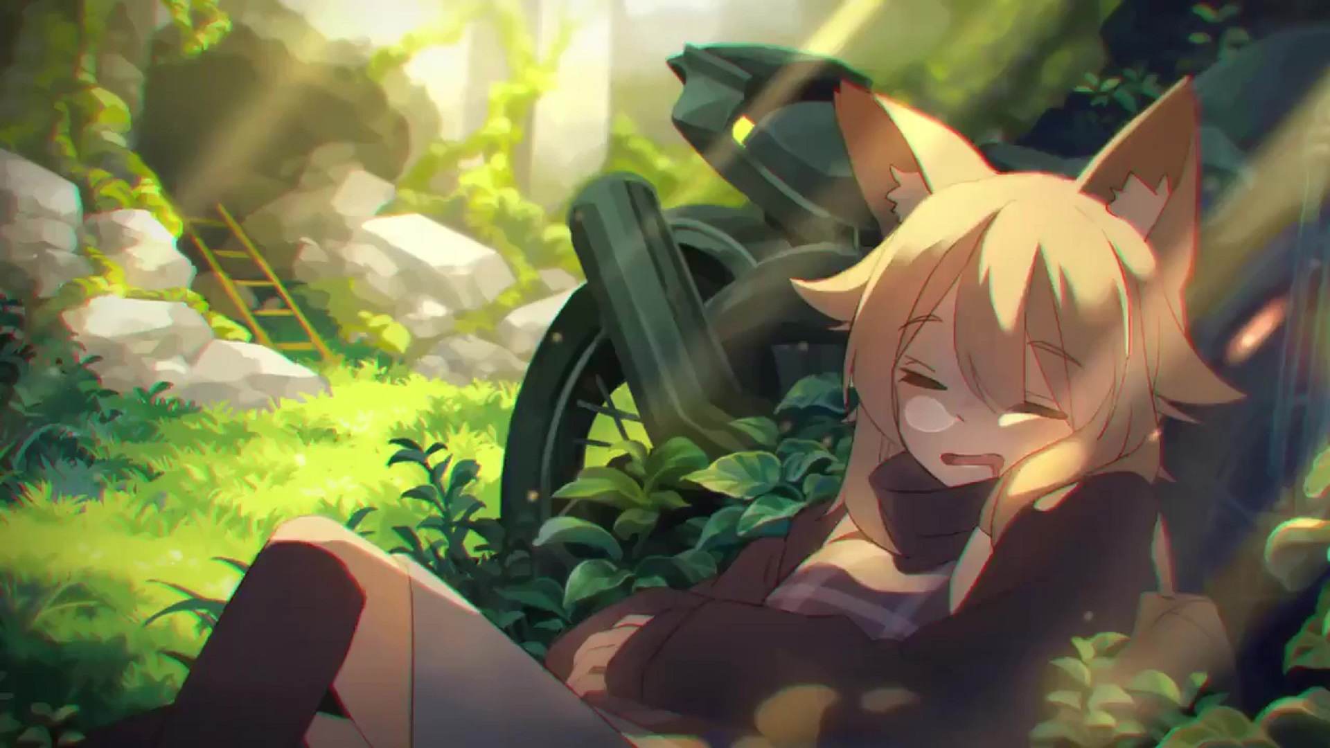 Cute Anime FoxGirl by VariousArtwork on DeviantArt
