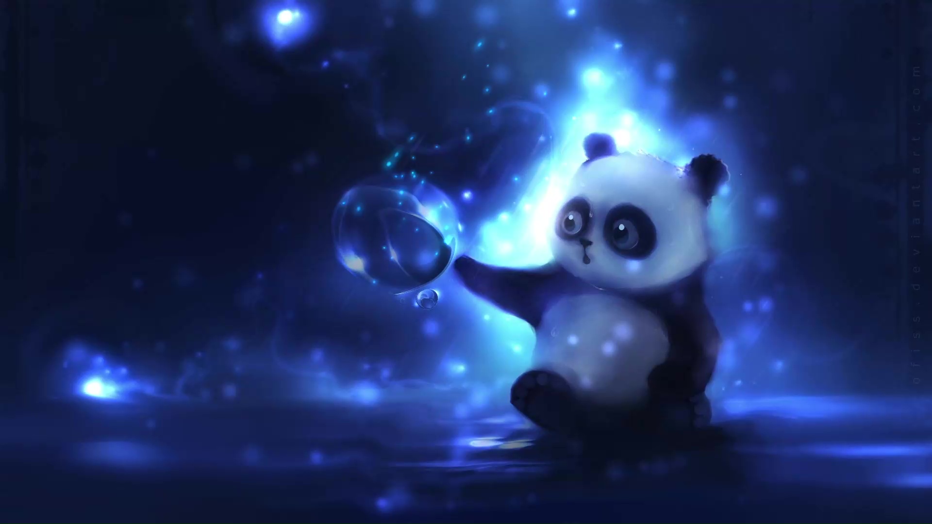 Panda Magic Sphere Live Wallpaper - MoeWalls