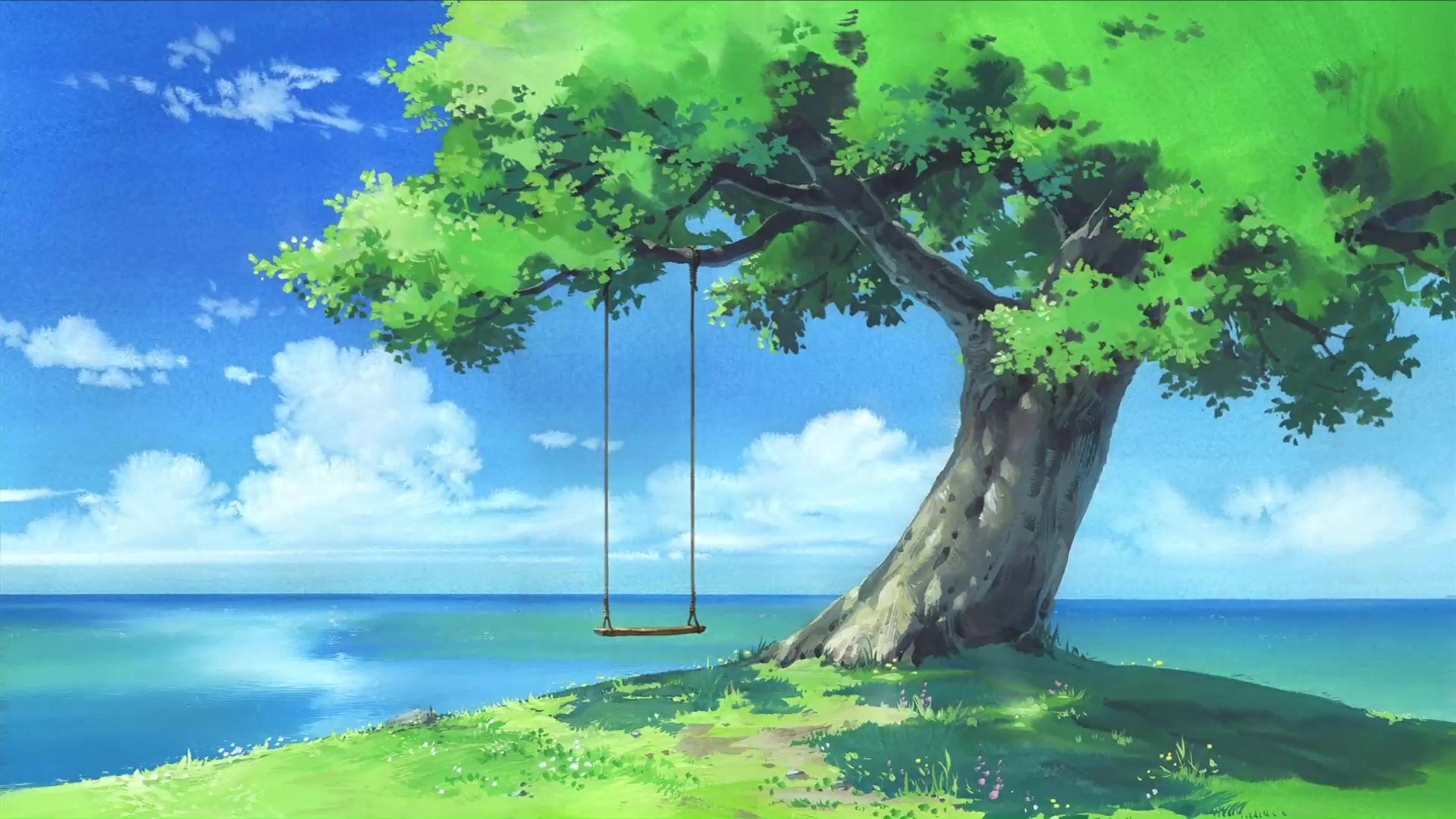 A Swing At The Beach Background Images, HD Pictures and Wallpaper For Free  Download | Pngtree