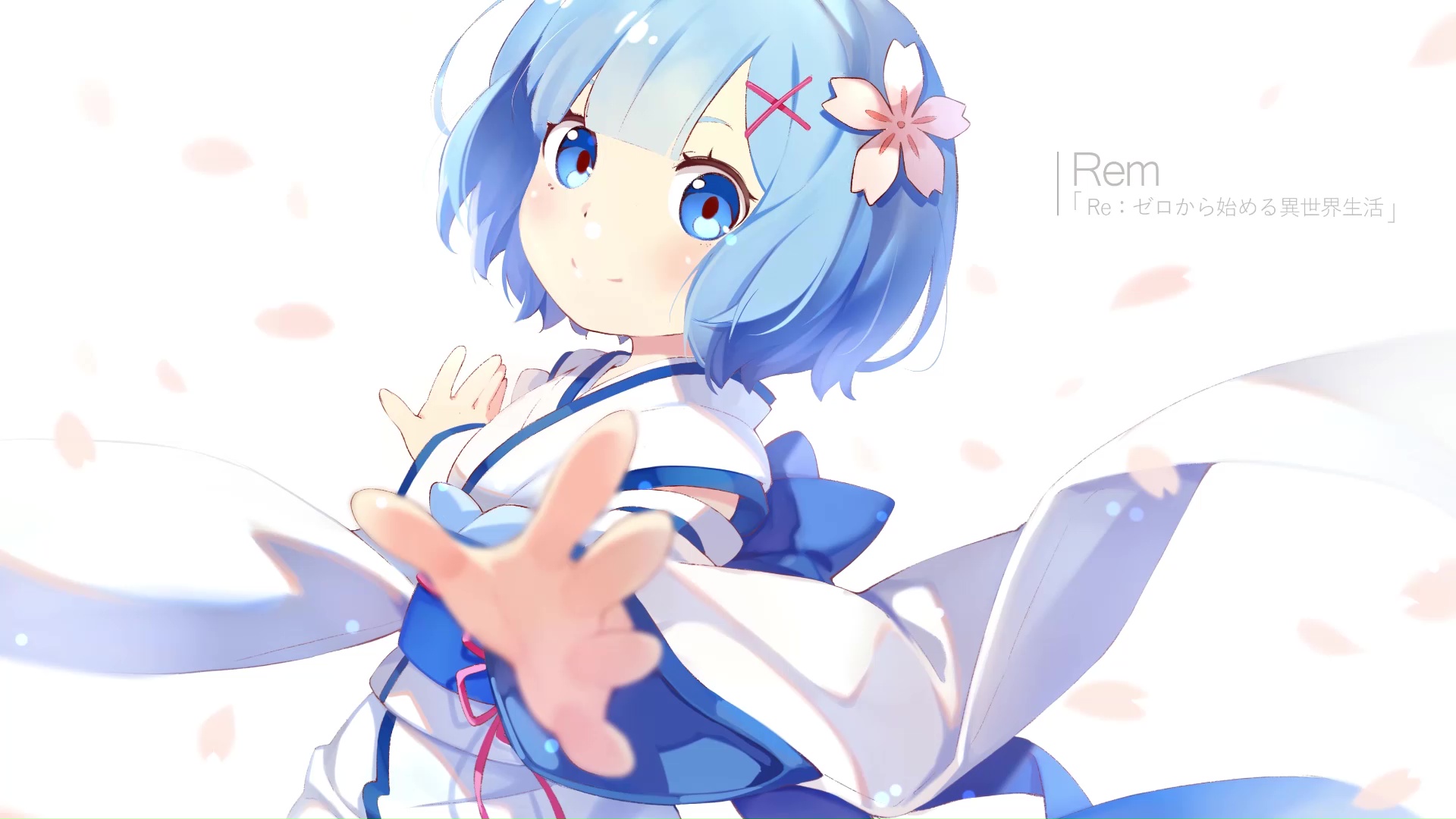 Kid Rem Re:Zero Live Wallpaper - MoeWalls