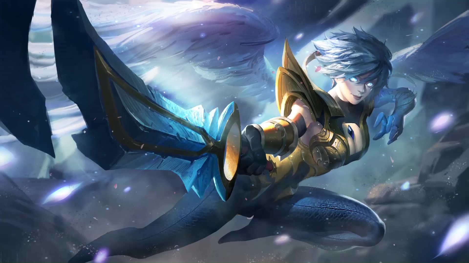 Dawnbringer Riven League Of Legends Live Wallpaper - MoeWalls