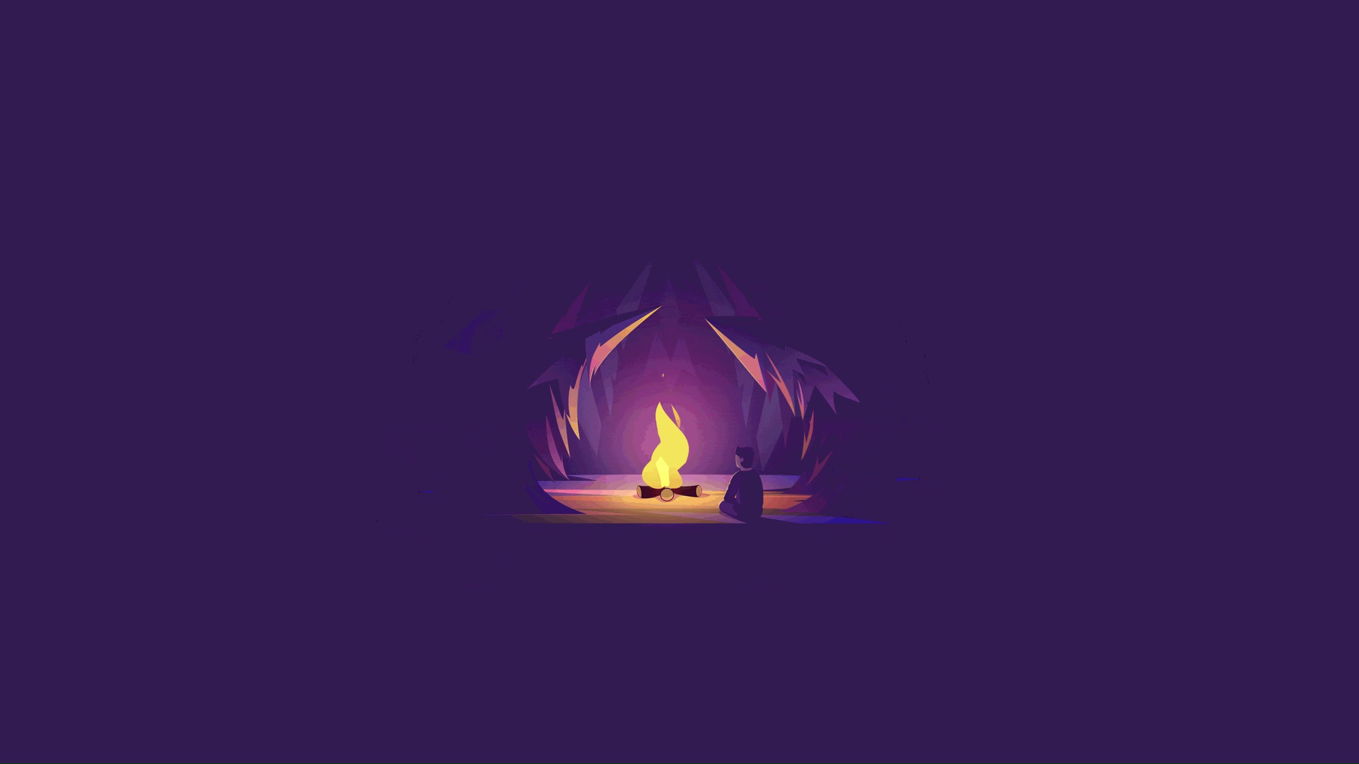 Peaceful Campfire Live Wallpaper - MoeWalls