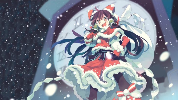 Anime Christmas Wallpaper | Anime christmas, Cartoon christmas tree,  Christmas tree wallpaper