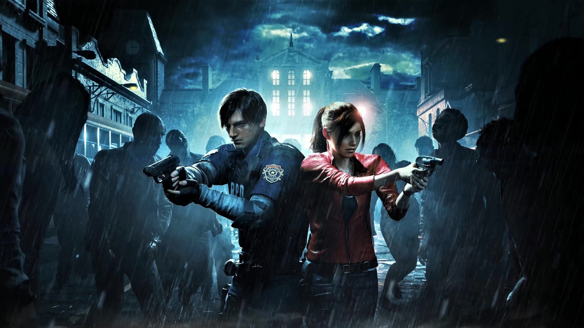 Leon And Claire Resident Evil 2 Live Wallpaper  MoeWalls