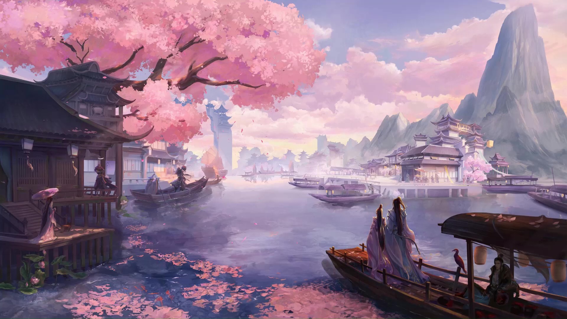 Sakura Cherry Blossom Tree World iPhone Wallpaper 4K - iPhone Wallpapers