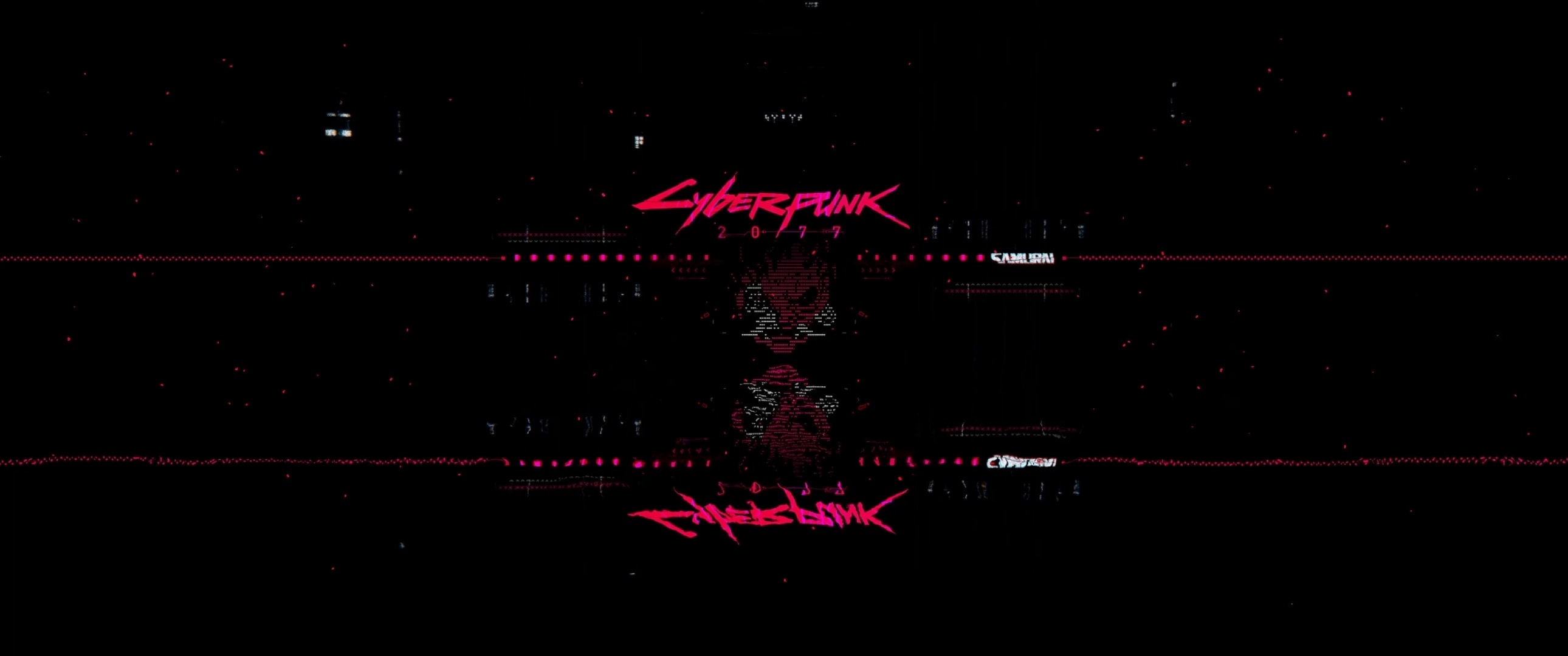 Cyberpunk 2077 Logo Animated Wallpaper 