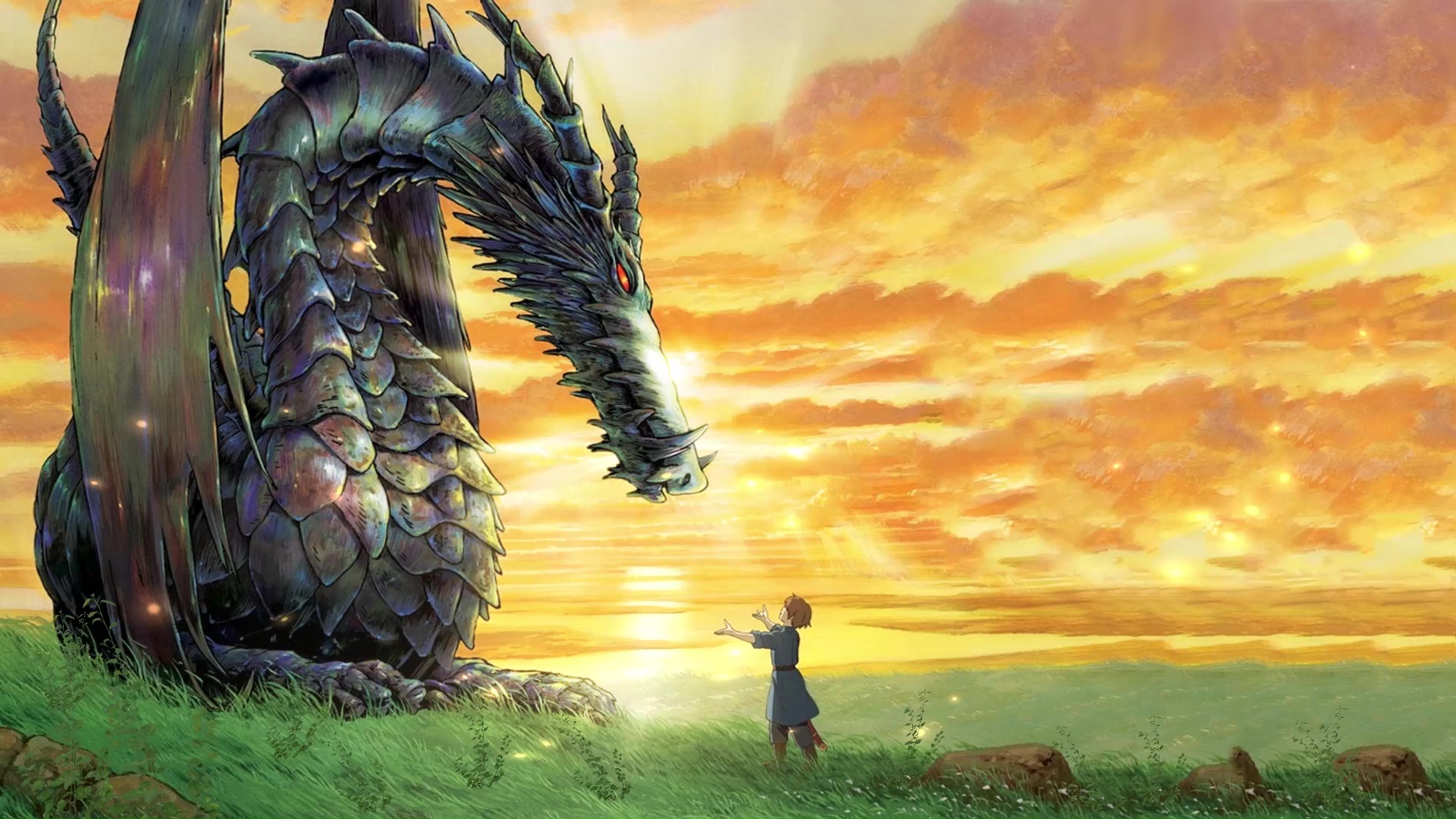 Therru And Dragon Tales From Earthsea Live Wallpaper - MoeWalls