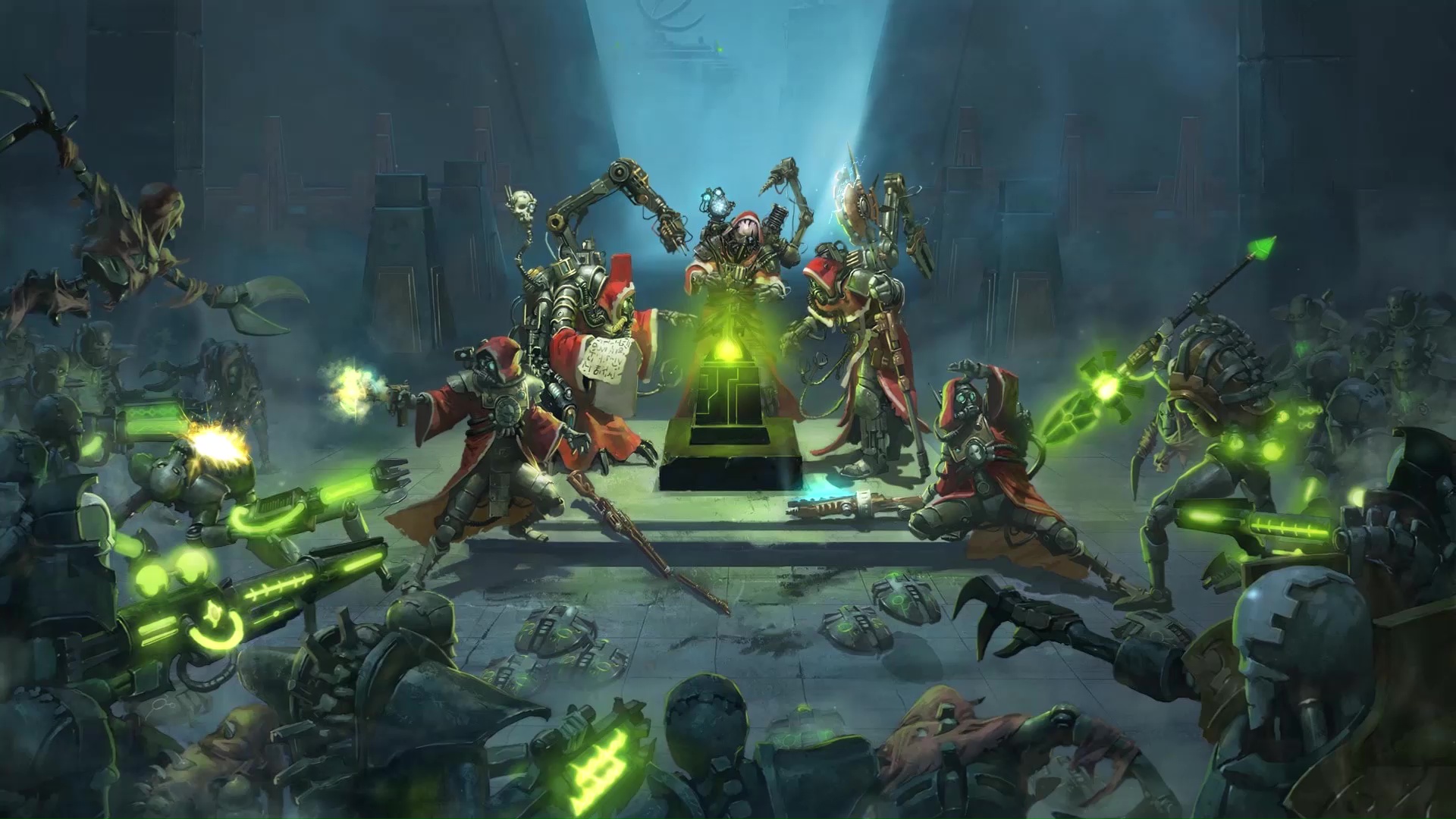 Warhammer 40000 Mechanicus Wallpapers  Wallpaper Cave