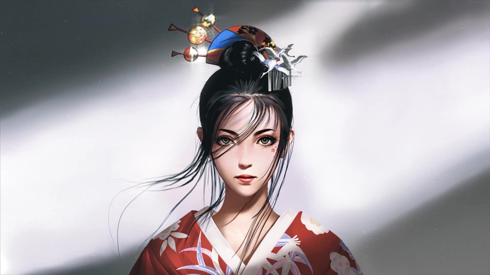 Chinese Dragon Long Hair Oriental Anime Girl HD Anime Girl Wallpapers, HD  Wallpapers