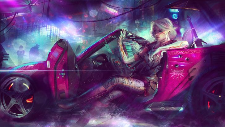 Cyberpunk Car Cyberpunk 2077 Live Wallpaper - MoeWalls