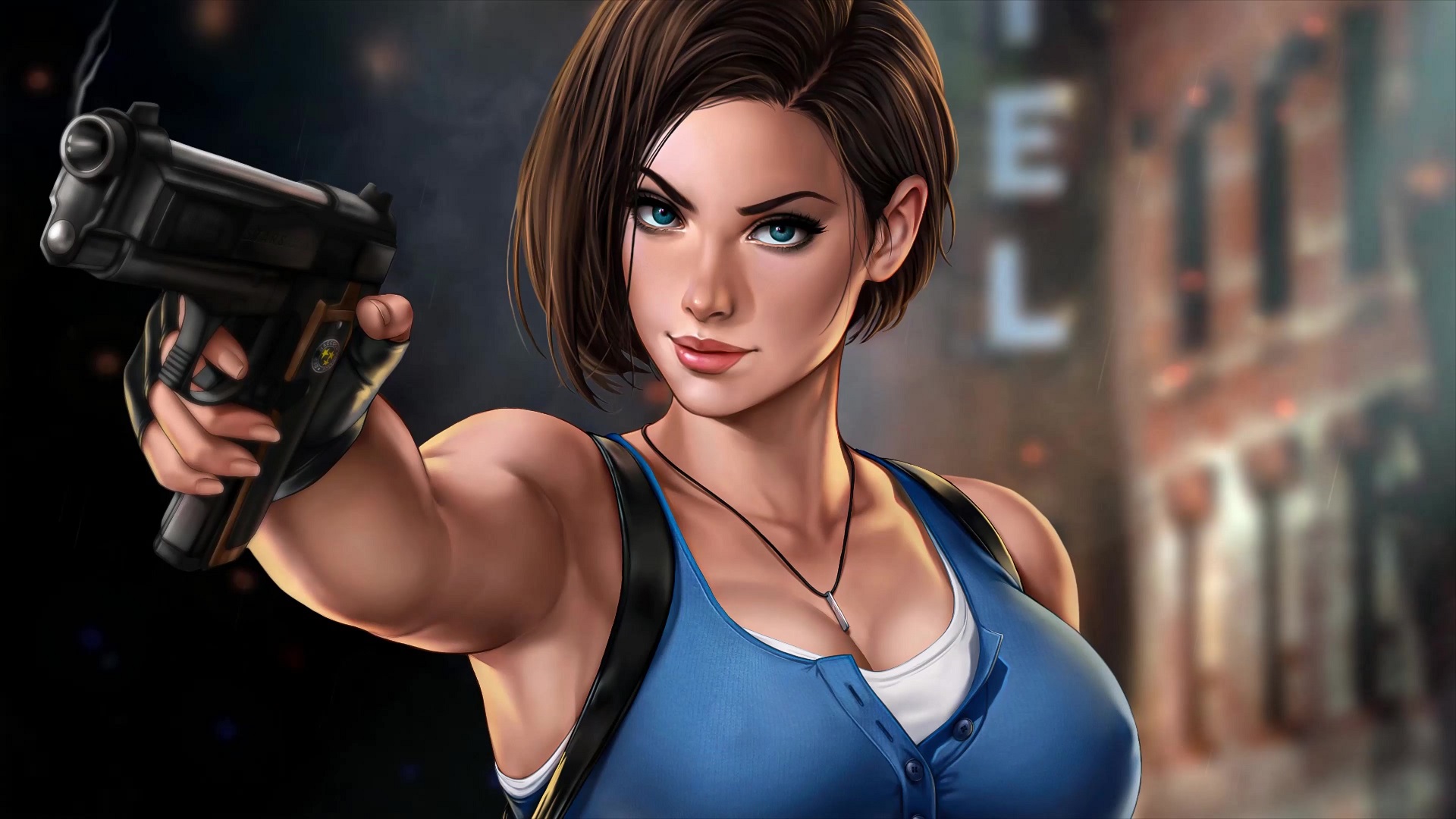 Jill Valentine Resident Evil 3 2020 4K Ultra HD Mobile Wallpaper