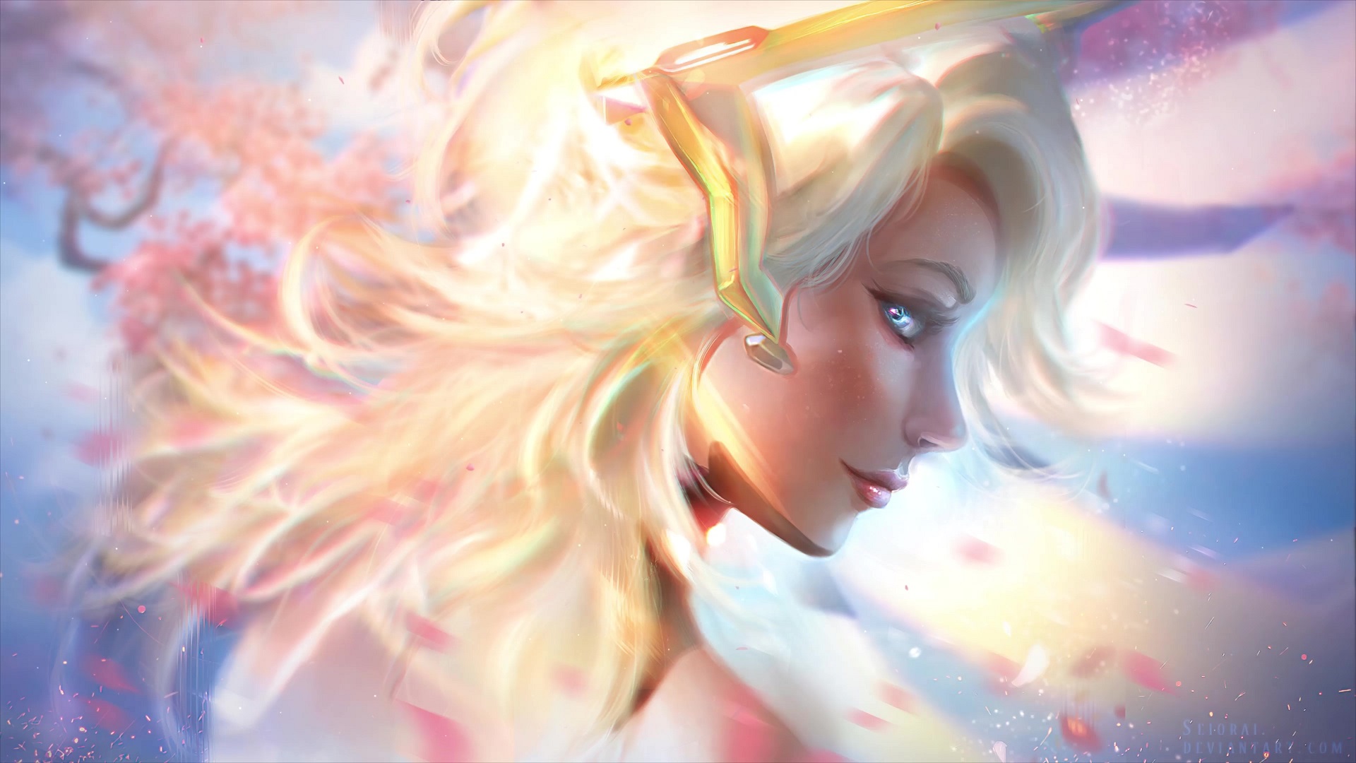 Mercy Overwatch Live Wallpaper - MoeWalls