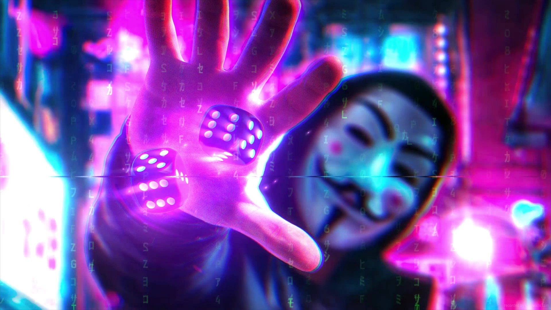 Neon Mask Anonymous 4k, HD Photography, 4k Wallpapers, Images, Backgrounds,  Photos and Pictures