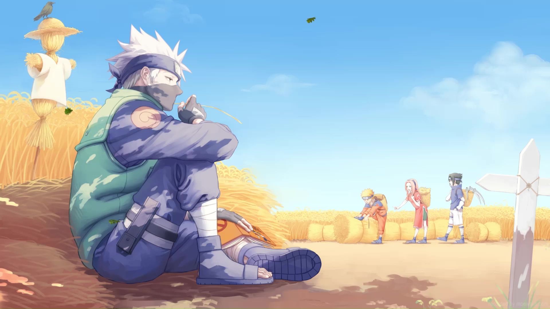Naruto Team 7 Wallpaper  Download to your mobile from PHONEKY
