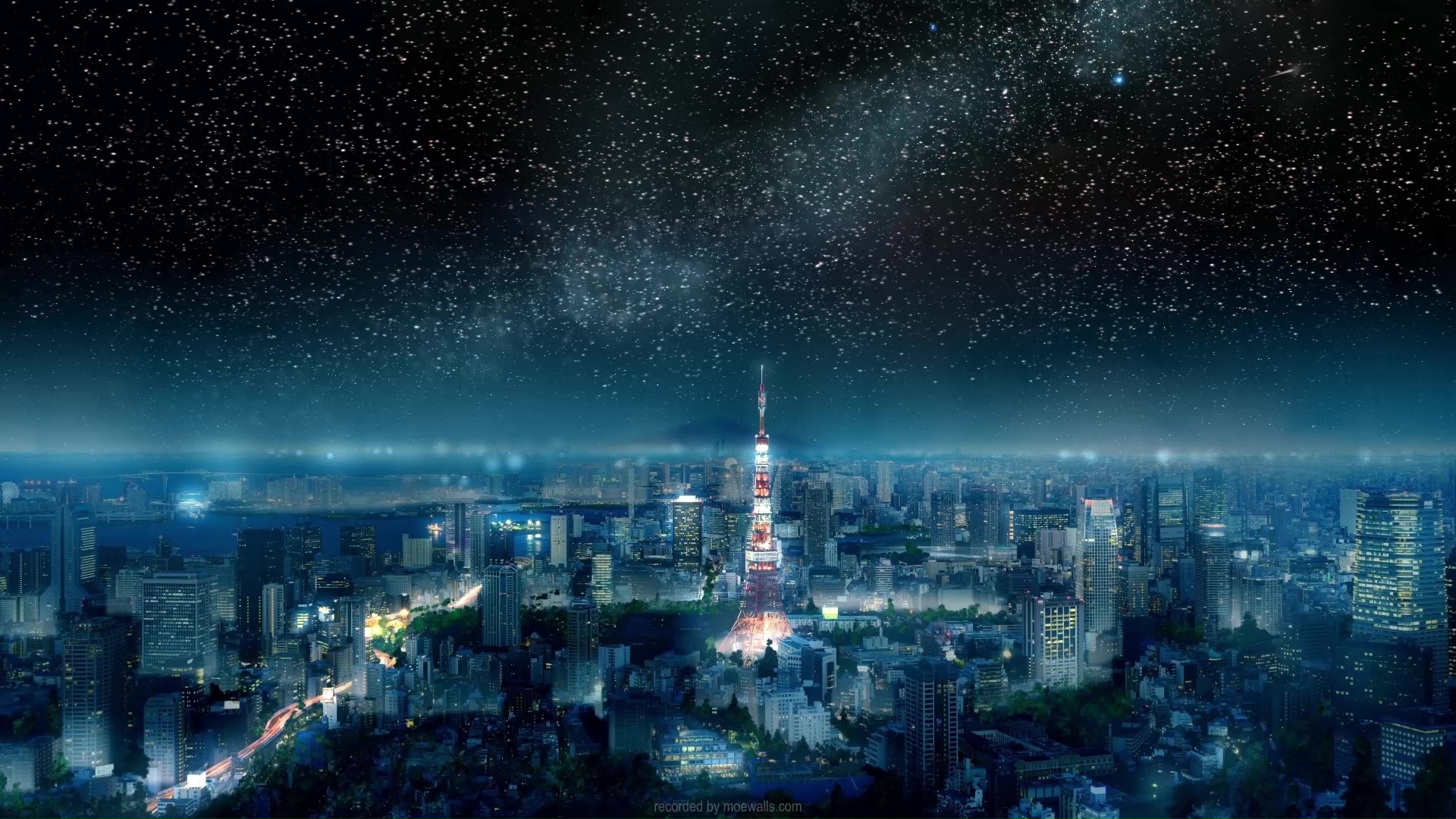 Tokyo Night Live Wallpaper - MoeWalls