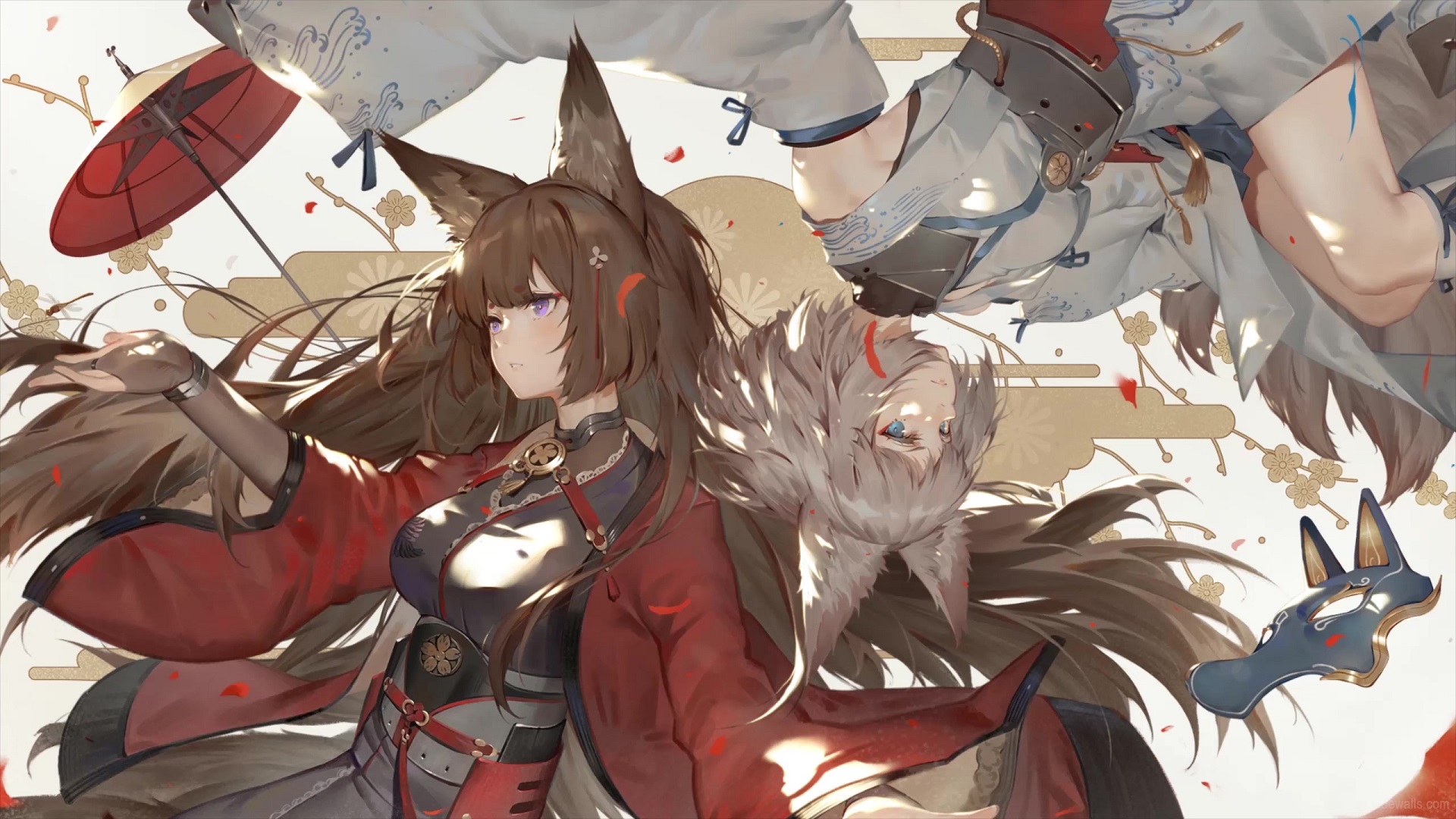 Amagi And Kaga Azur Lane Live Wallpaper - MoeWalls