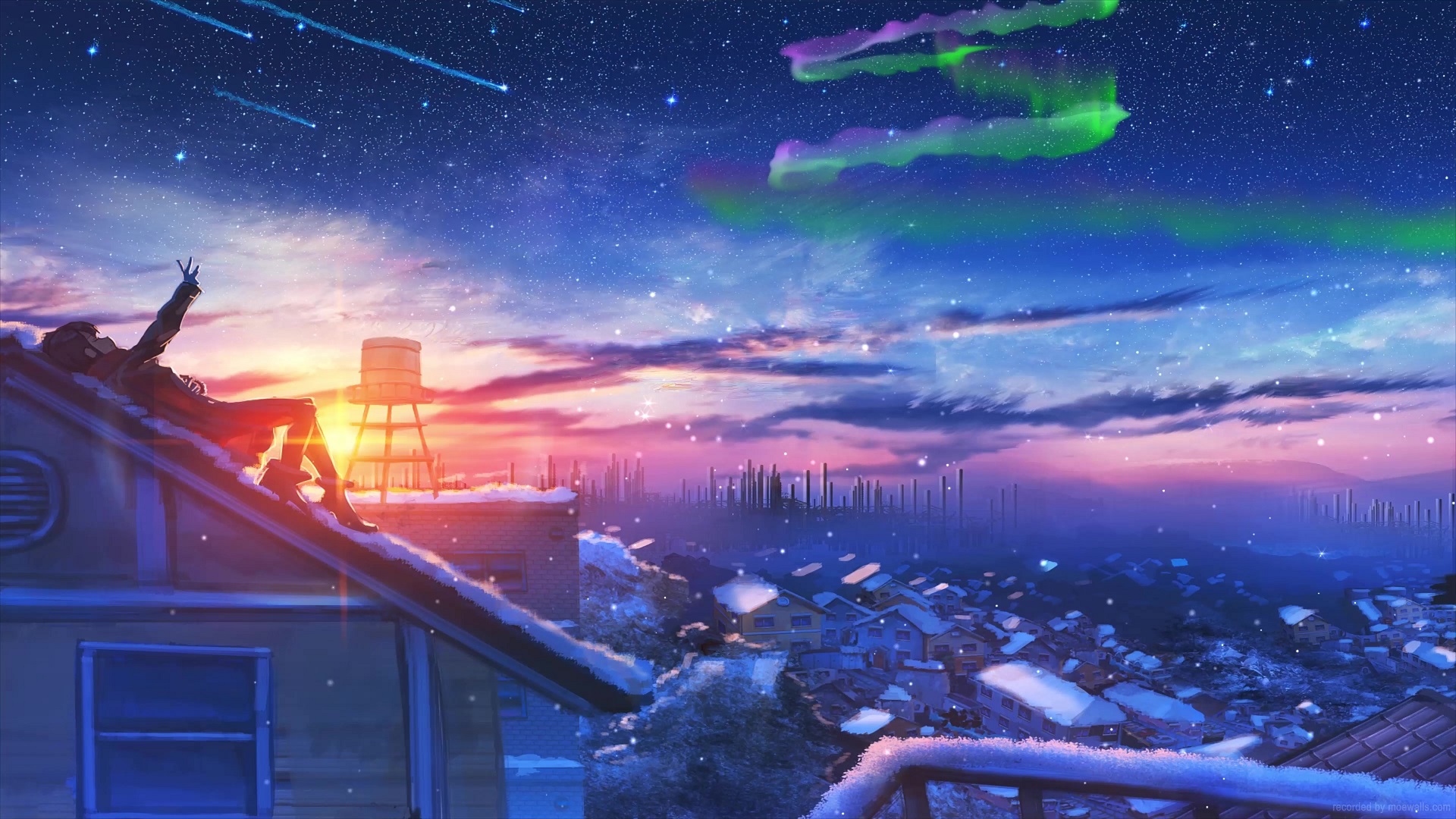 anime snow background by Allydity2412 on DeviantArt