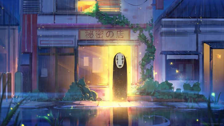 Kaonashi No Face seni Spirited away Seni anime Ghibli No Face HD phone  wallpaper  Pxfuel