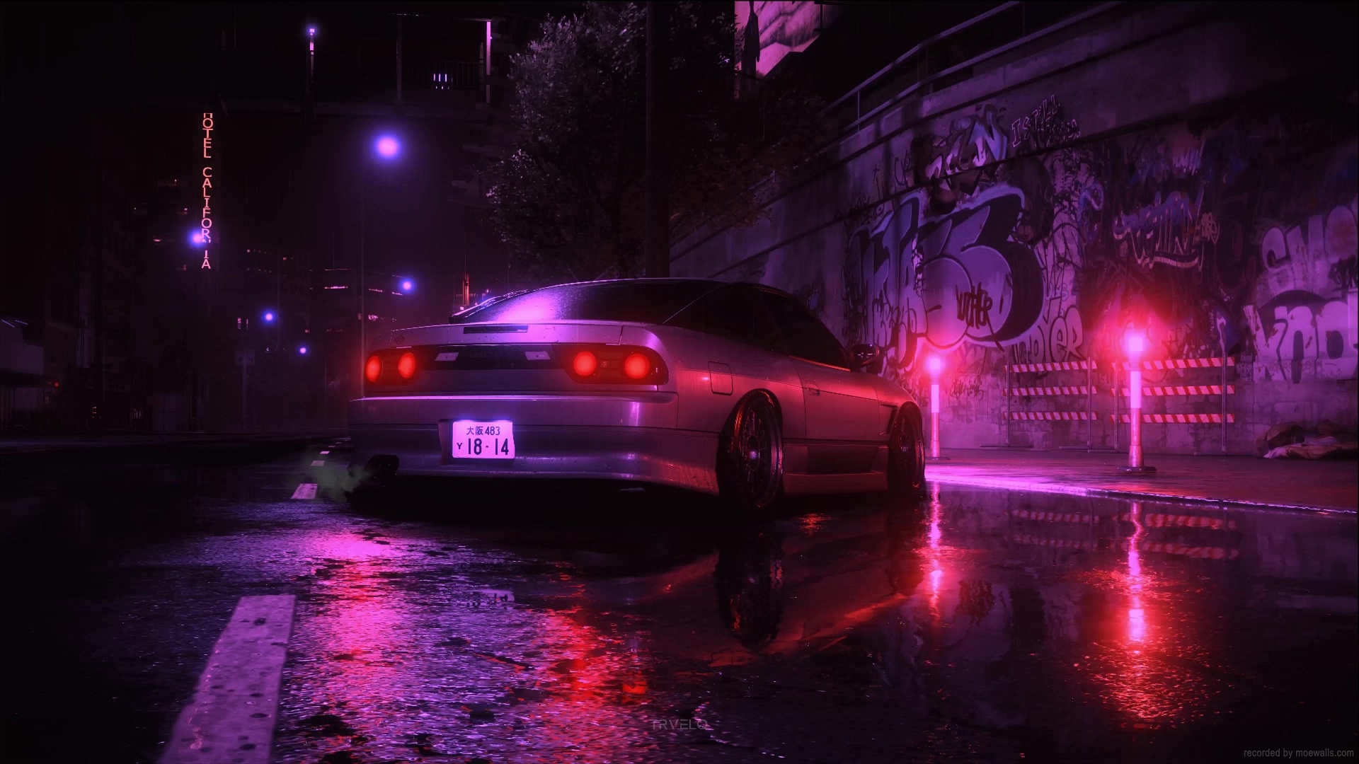 Nissan 180sx Need For Speed Live Wallpaper - MoeWalls