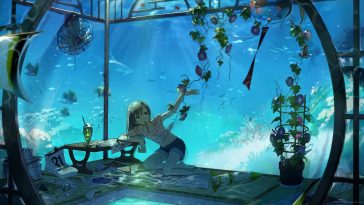Anime Boy Underwater 4K Wallpaper iPhone HD Phone #5720i