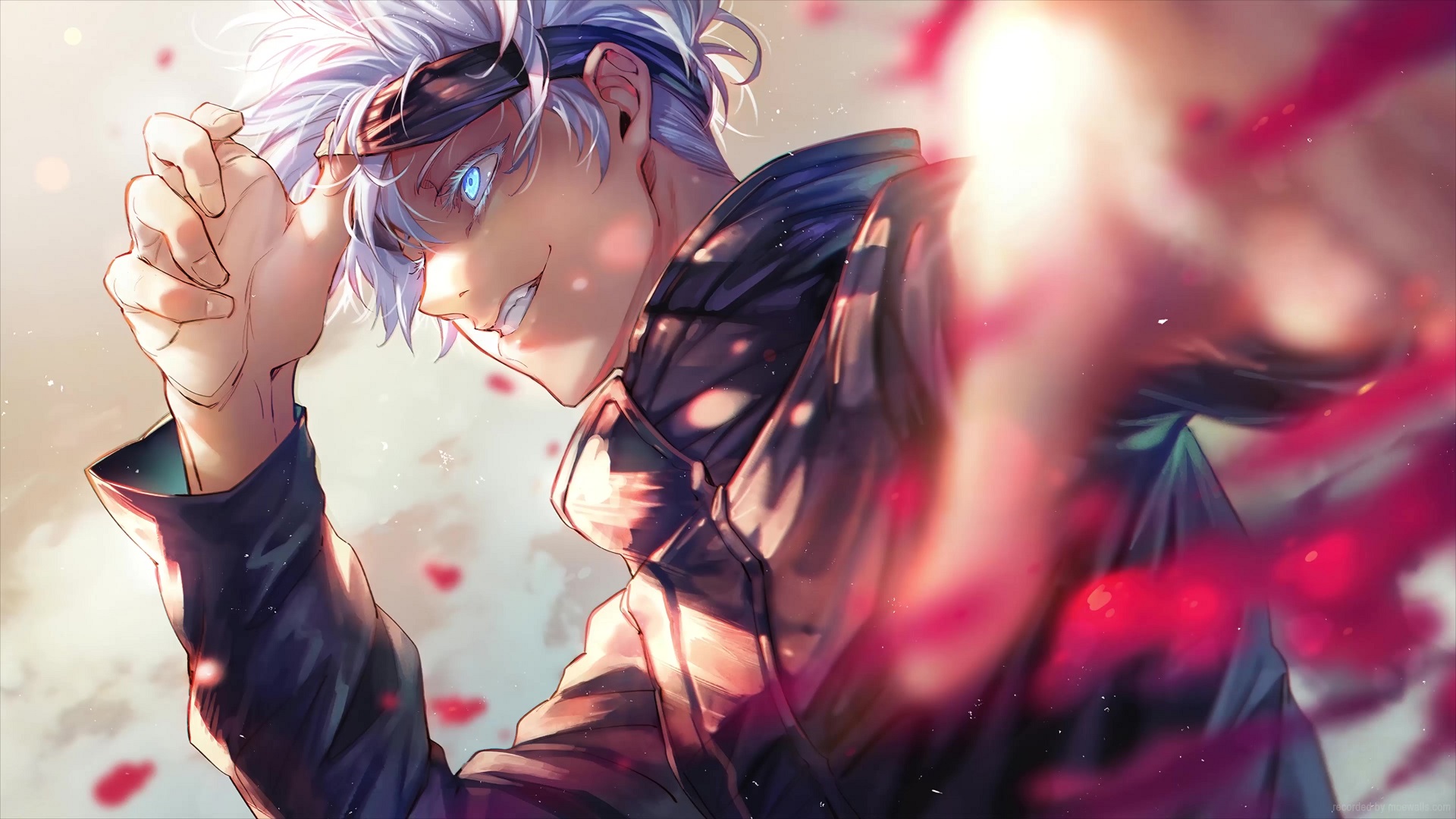 Download Jujutsu Kaisen 4k Blindfolded Satoru Wallpaper