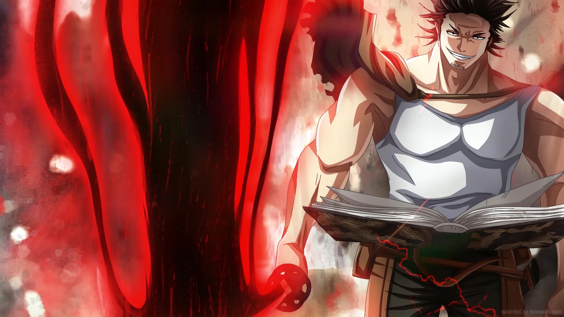 Black Clover - Asta Demon Form Wallpaper Engine 