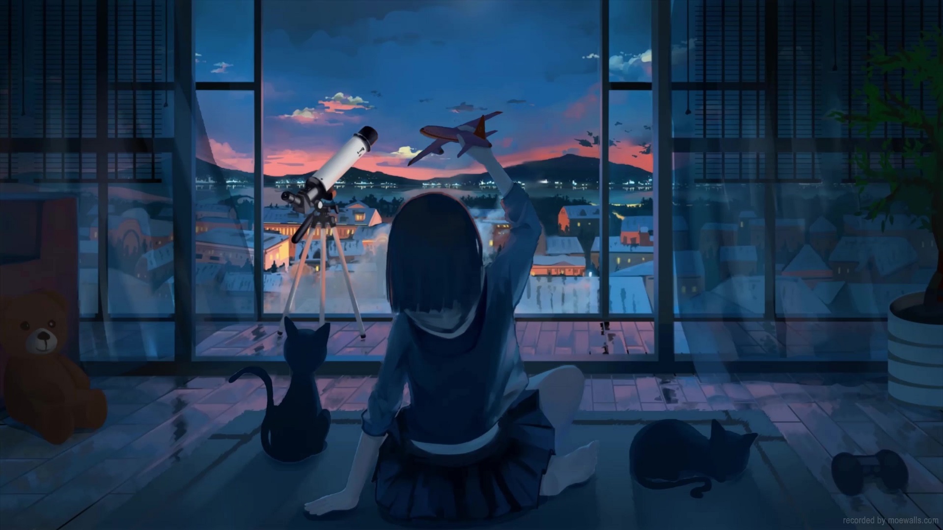 Peaceful anime girl HD wallpapers | Pxfuel