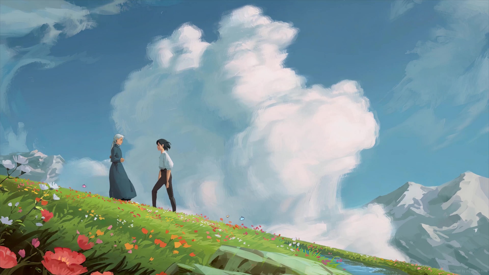 Howl's Moving Castle Live Wallpaper - MoeWalls