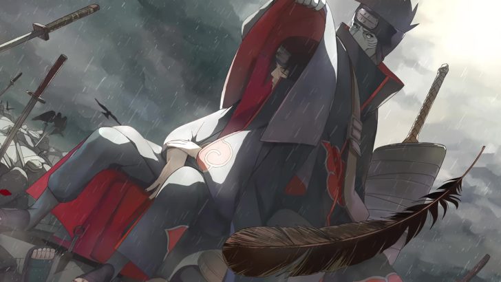 Itachi And Kisame Lonely In The Rain Akatsuki Live Wallpaper - MoeWalls