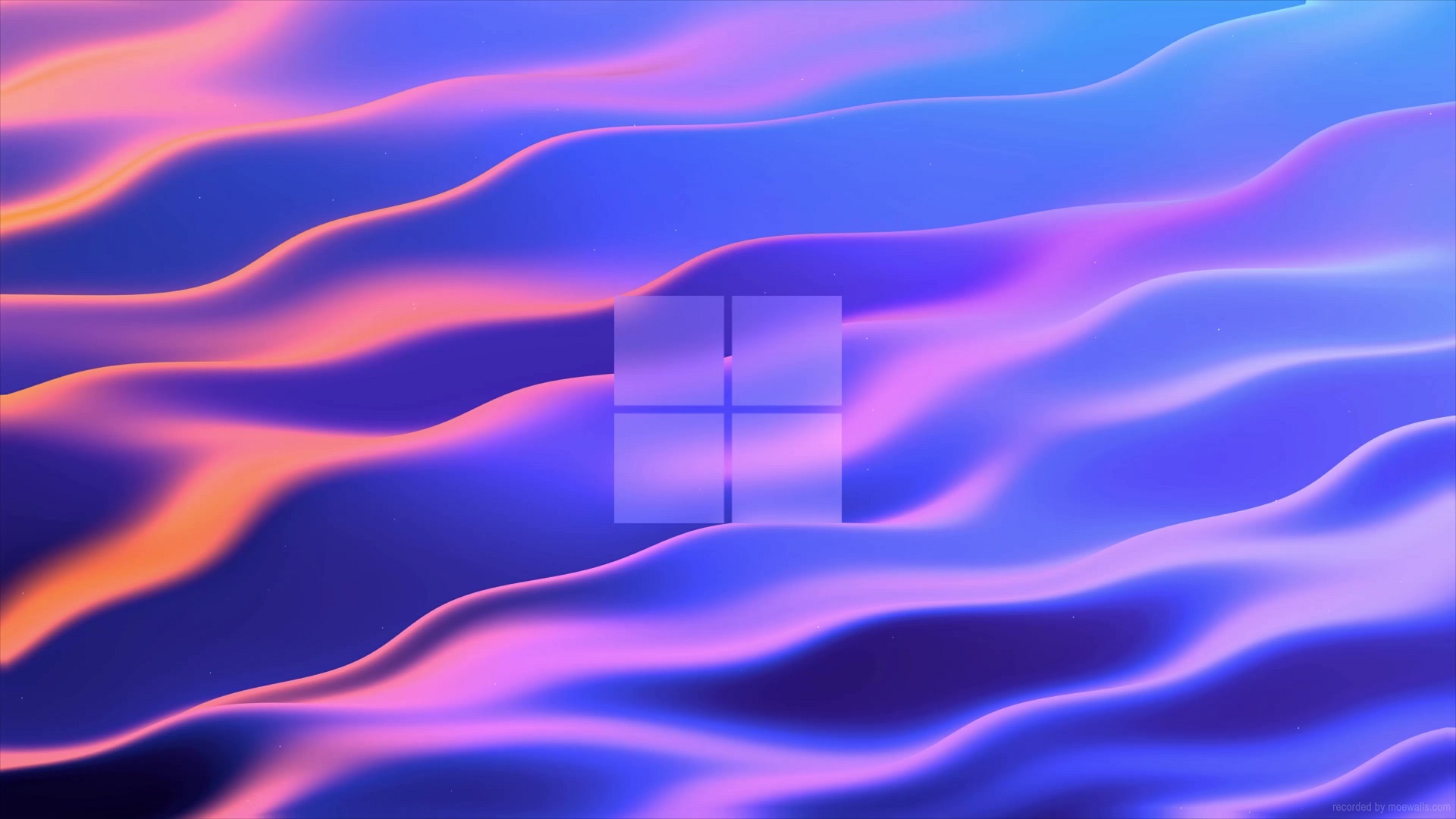 Microsoft Windows Wallpaper 4K, Logo, Waves, Dark background