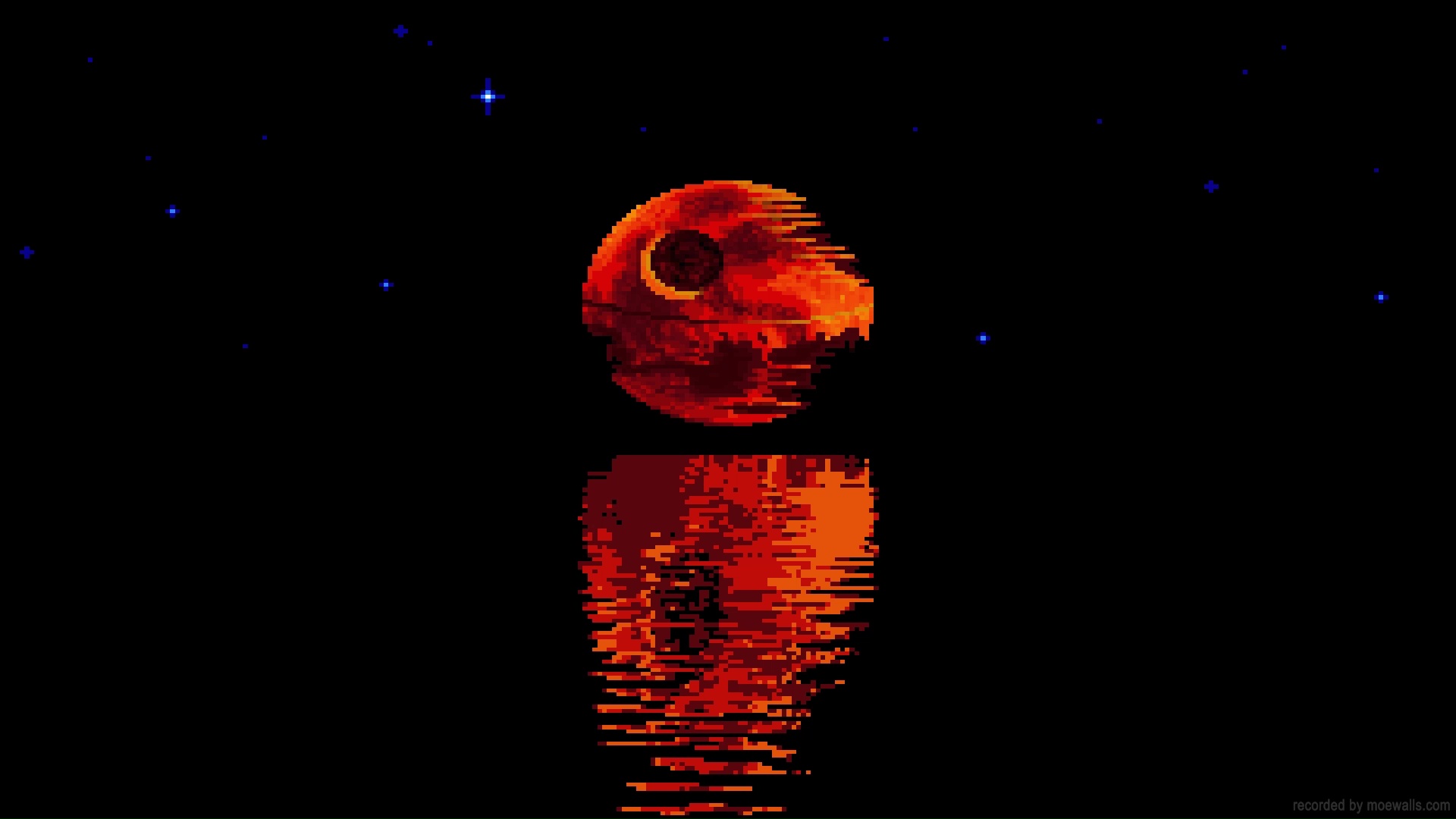 Blood Moon Pixel Live Wallpaper - MoeWalls