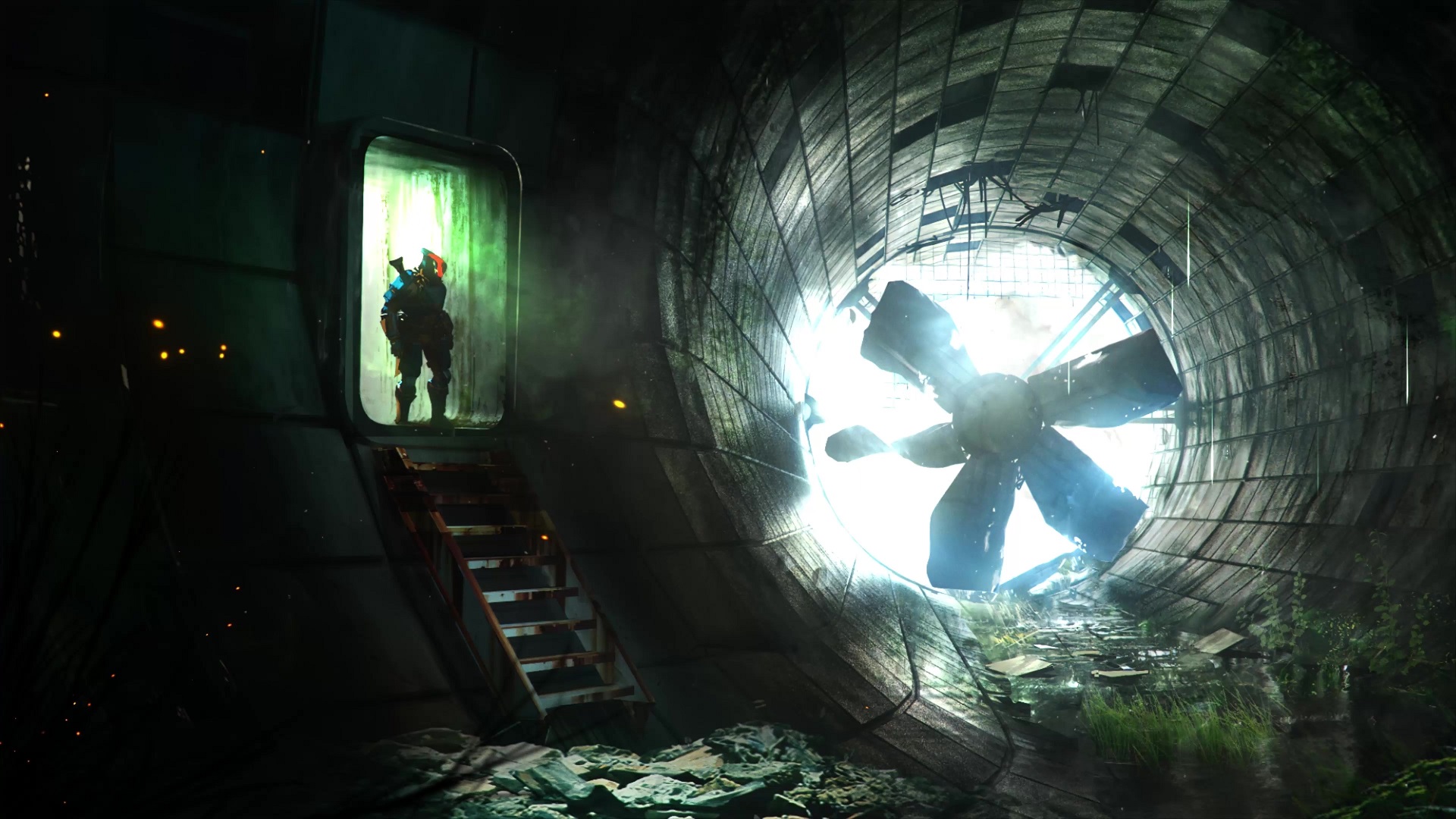 Inside The Cosmodrome Wall Destiny Live Wallpaper - MoeWalls