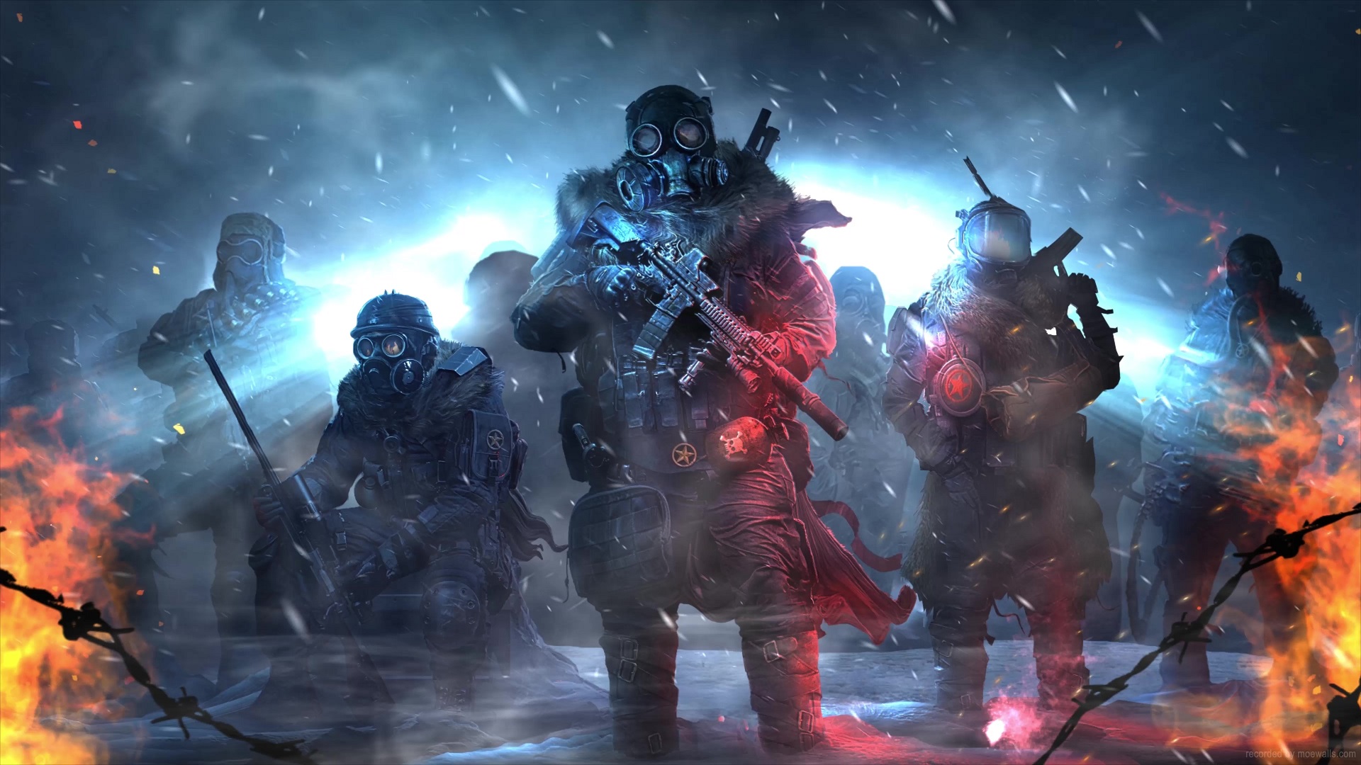 Post Apocalyptic Soldiers Wasteland 3 Live Wallpaper - MoeWalls