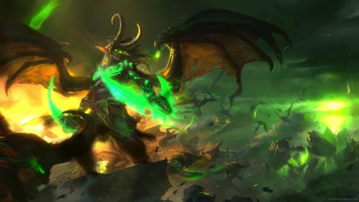 Illidan Stormrage Demon World Of Warcraft Live Wallpaper - MoeWalls