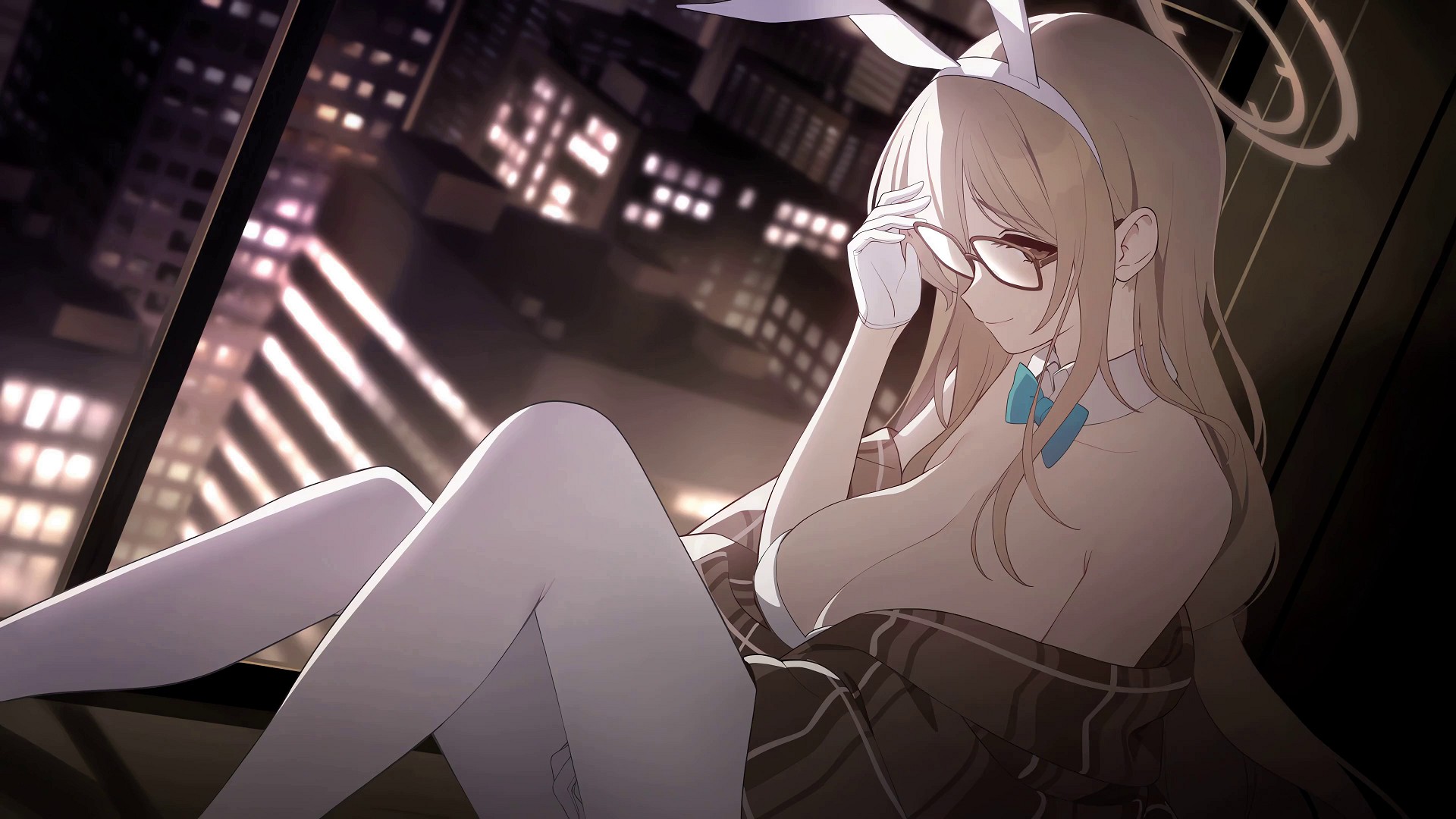 Murokasa Akane Bunny Girl Blue Archive Live Wallpaper - MoeWalls