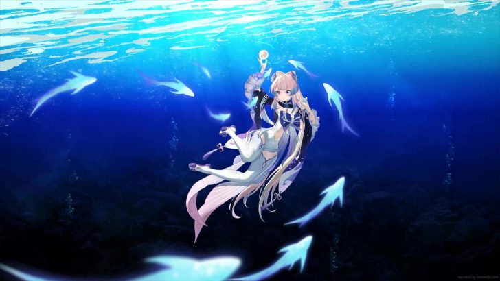 Kokomi Underwater Genshin Impact Live Wallpaper Moewalls