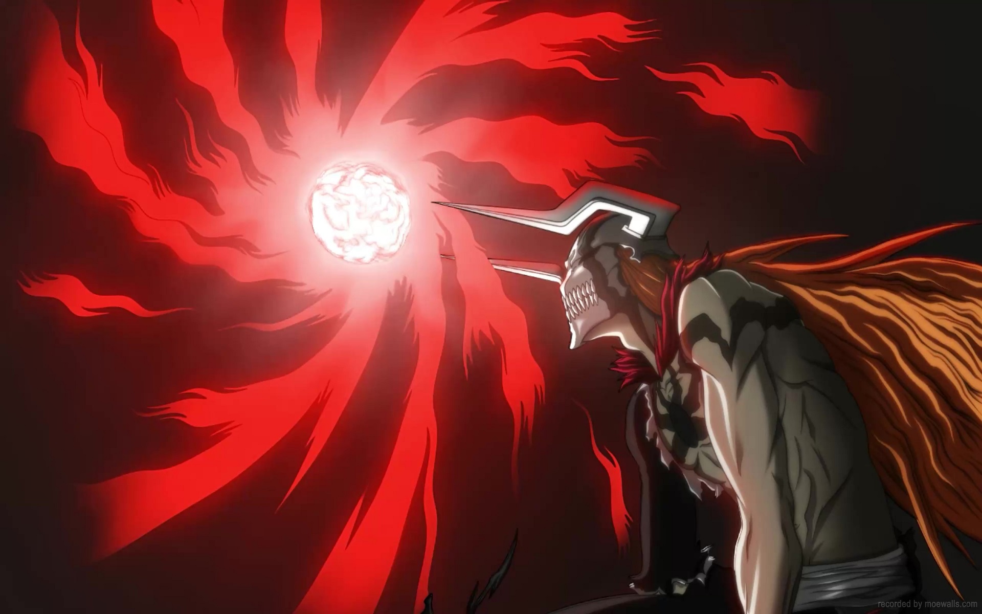 Ichigo Full Hollow Colored  Anime Bleach anime ichigo Digital wallpaper