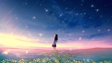 Anime Girl At Hilltop Seeing Cityscape 8k, HD Anime, 4k Wallpapers, Images,  Backgrounds, Photos and Pictures