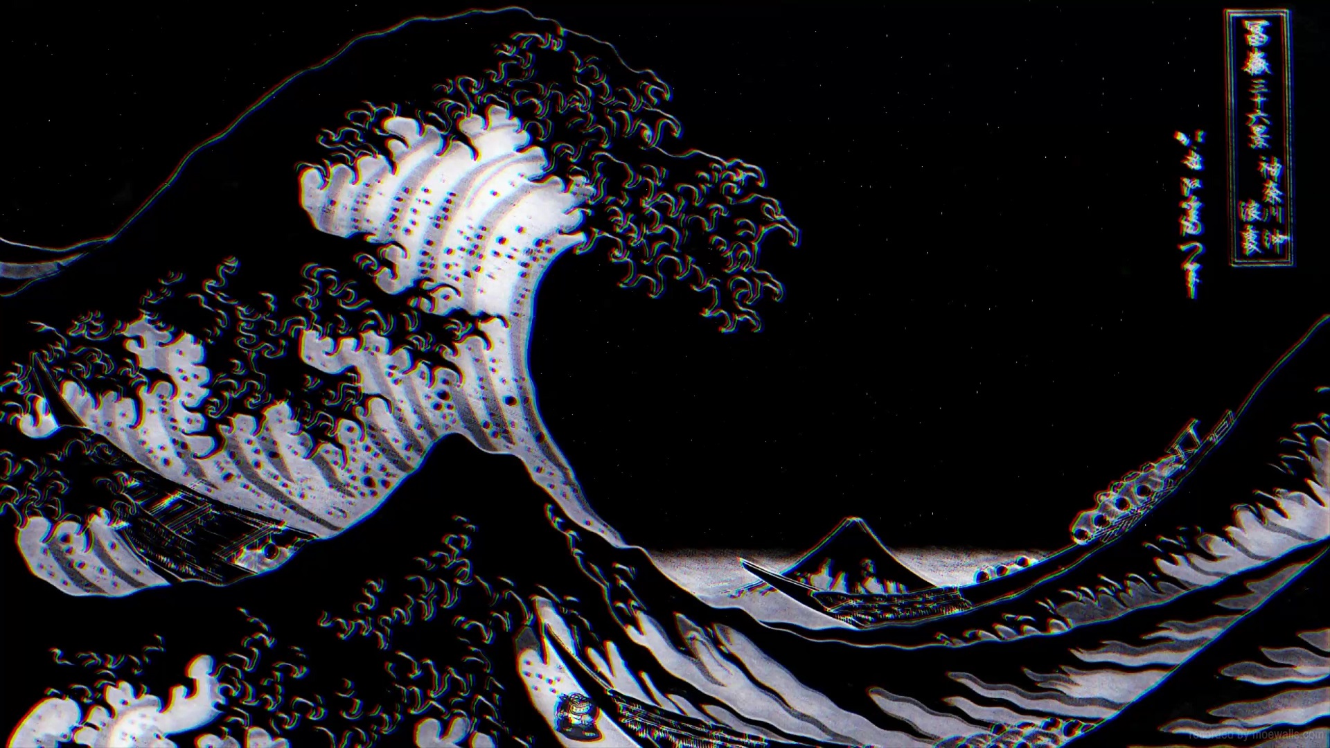 The Great Wave Off Kanagawa Live Wallpaper - MoeWalls