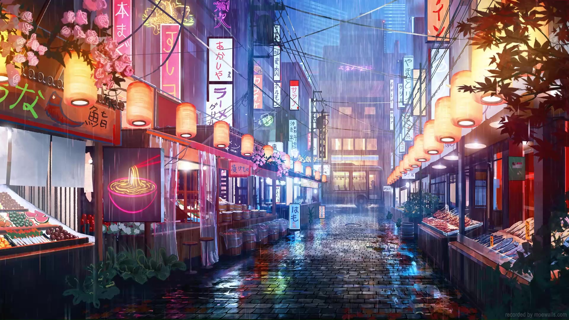 Japanese Street Wallpapers  Wallpaper Cave
