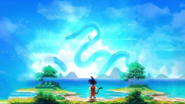 Goku Meditating Waterfall Forest Dragon Ball Live Wallpaper - MoeWalls