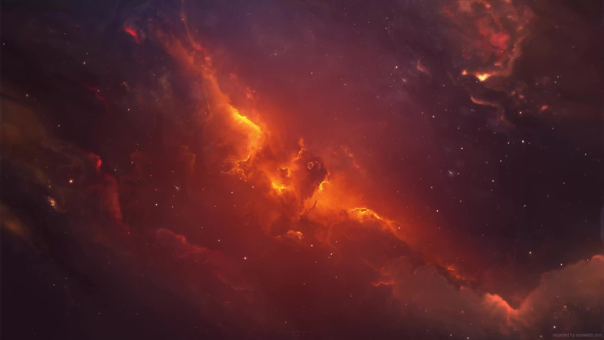 live wallpaper space nebula