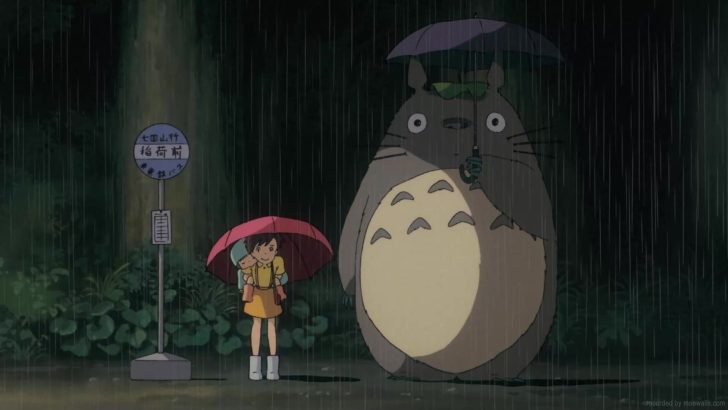 Satsuki And Totoro My Neighbor Totoro Live Wallpaper - MoeWalls