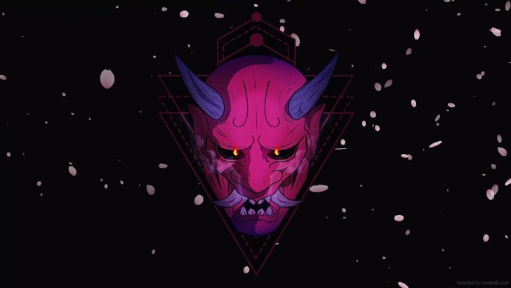 54 Oni Mask Live Wallpapers, Animated Wallpapers   MoeWalls