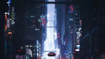 Cyberpunk 2077 City Live Wallpaper - WallpaperWaifu