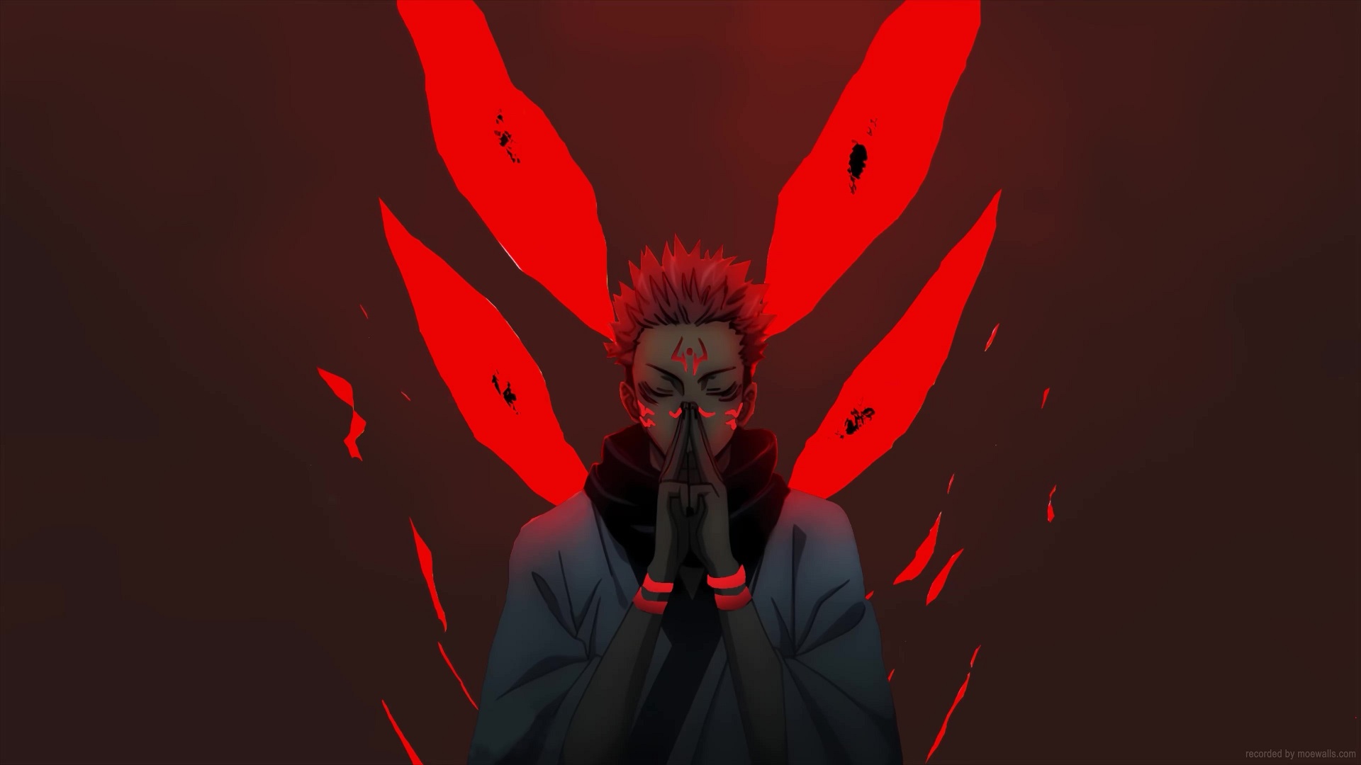 Sukuna Fire Arrow Jujutsu Kaisen Live Wallpaper - MoeWalls